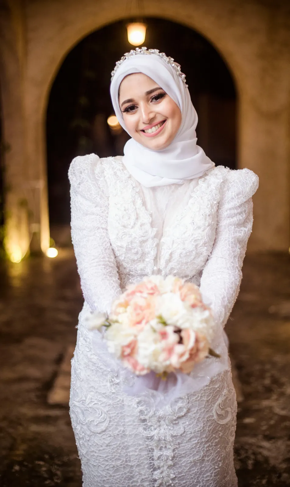 فساتين فرح محجبات سيمبل 2025
